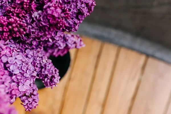美しいライラックの花束のクローズアップショット — ストック写真