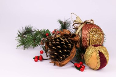 Klasik Noel Asmaları, Viktorya Dönemi Noel Askıları beyaz arka planda