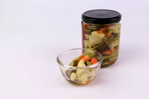 Home Made Pickled Vegetable — Stock Photo, Image