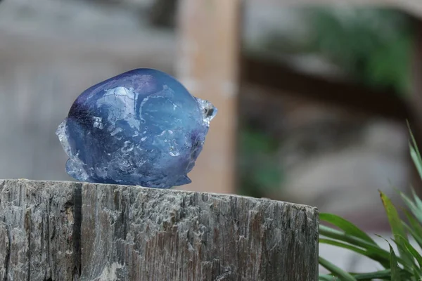Круглый Голубой Лед — стоковое фото