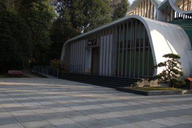 Giriş kapısı od Panda Vadisi, Dujiangyan, Çin