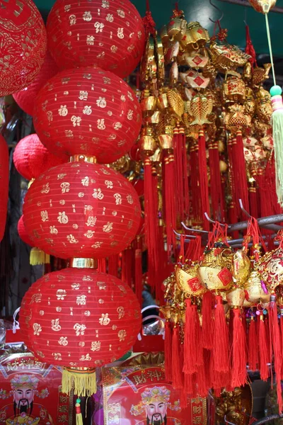 Chinese Red Lanterns Special Events — Stockfoto