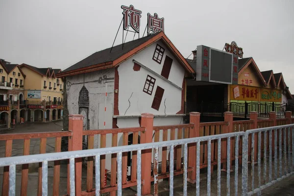 Paisaje Wulong Town — Foto de Stock