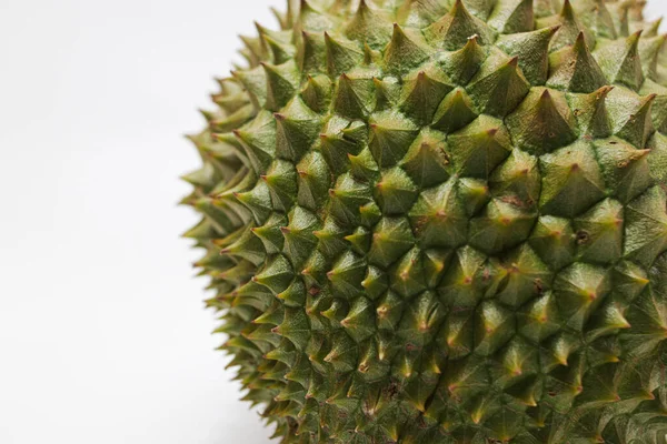 Tropikal Meyve 'yi beyaz arkaplanda kapat Durian.