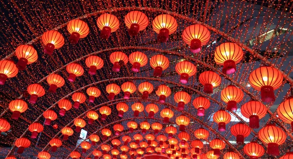 Kinesiska Röda Lyktan För Festival — Stockfoto