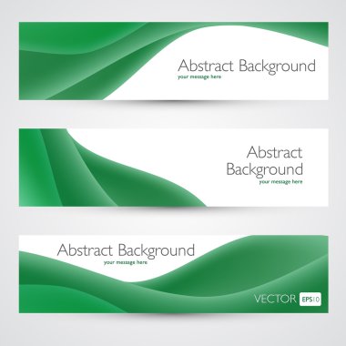 Renkli dalgalar vektör afiş soyut.