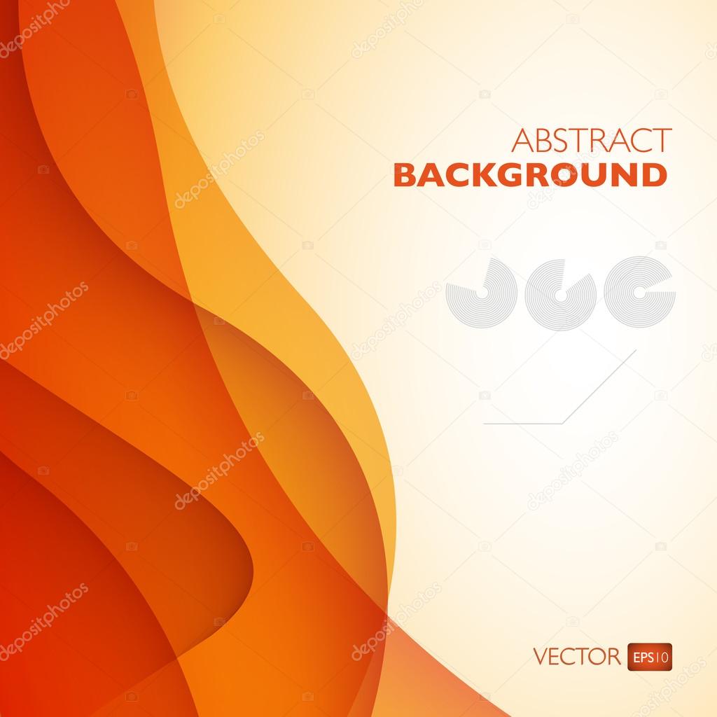 Vector abstract background with waves. 