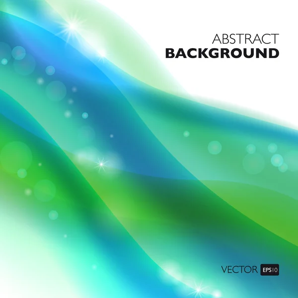 Vector abstract background with waves. — Stock Vector