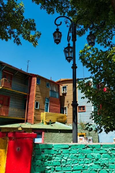 La Boca, bairro colorido, Buenos Aires Argentina — Fotografia de Stock