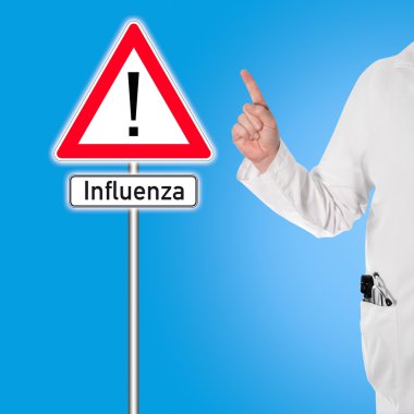 Doktor grip (Influenza karşı uyardı)