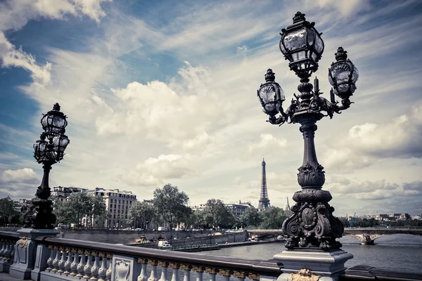Мост Александра III в Париже . — стоковое фото