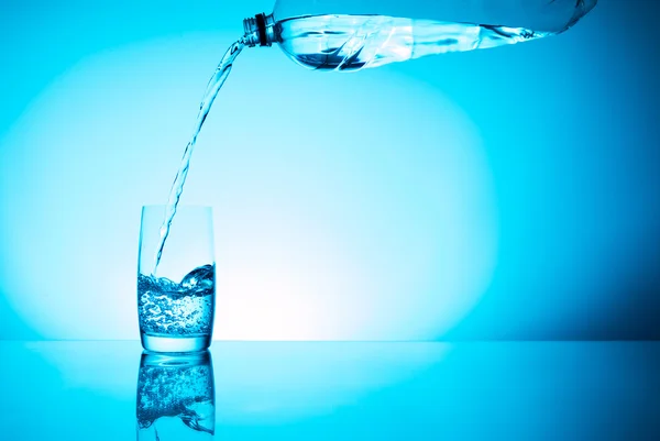 Glas pitné vody — Stock fotografie