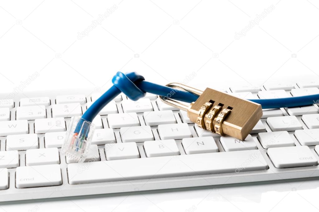 Data cable, combination lock and Computer Keyboard