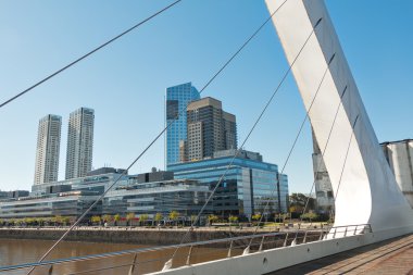 Buenos Aires Arjantin Puerto Madero (gioca) modern bir parçası