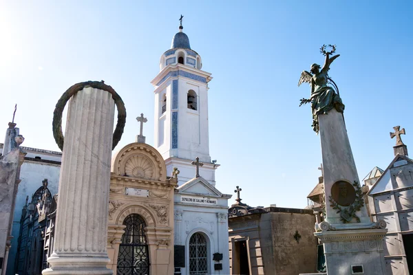 Begraafplaats Recoleta, Buenos Aires Argentinië — Stockfoto