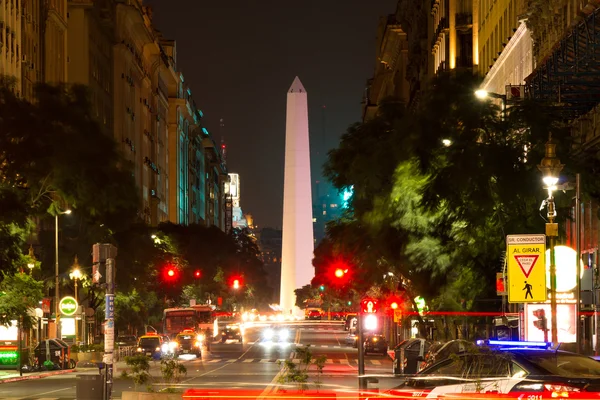 Obelisco (Obelisk), Buenos Aires Argentinië — Stockfoto