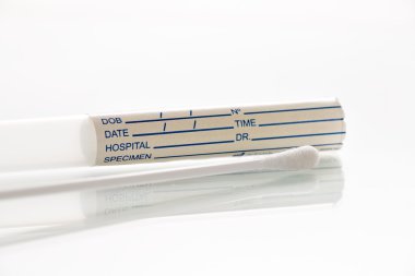 DNA test, wipe test clipart
