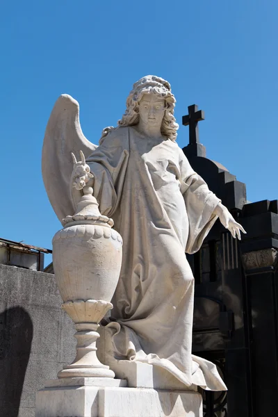 天使，公墓雷科莱塔布宜诺斯艾利斯阿根廷 — 图库照片