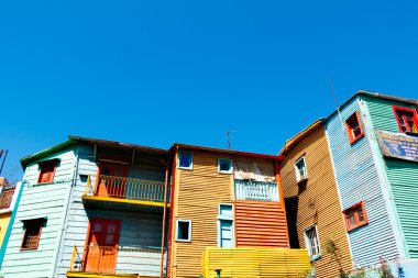 La Boca, renkli mahalle, Buenos Aires Arjantin