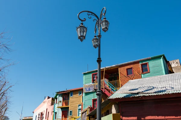 La Boca, kleurrijke wijk, Buenos Aires Argentinië — Stockfoto