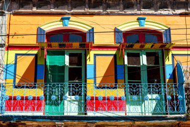 La Boca, renkli mahalle, Buenos Aires Arjantin
