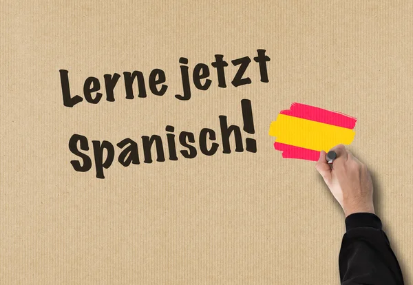 Aprender español ahora ! — Foto de Stock