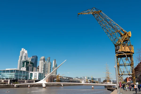 Puerto Madero, Buenos Aires Argentinien — Photo