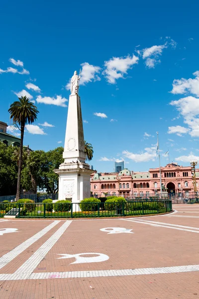 Casa Rosada (roze huis), Buenos Aires Argentinien — Stockfoto