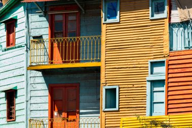 La Boca, renkli mahalle, Buenos Aires Arjantin