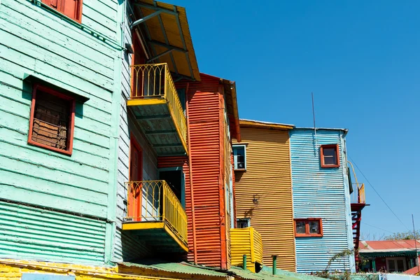 La Boca, barrio colorido, Buenos Aires Argentina —  Fotos de Stock