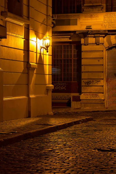 San Telmo på natten, Buenos Aires — Stockfoto