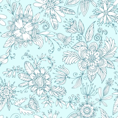 Sevimli çiçek desenli.