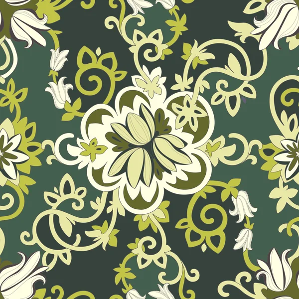 Beautiful elegant floral pattern — Stock Vector