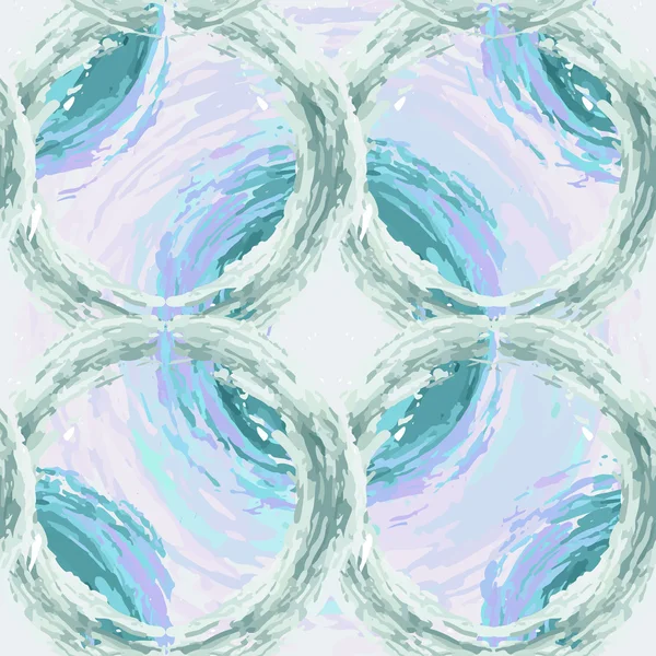 Naadloze patroon met abstracte lijnen, cirkels. Stockvector