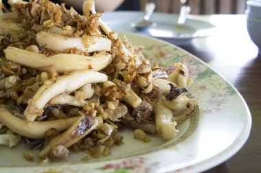 derin kızarmış kalamar kalamar 