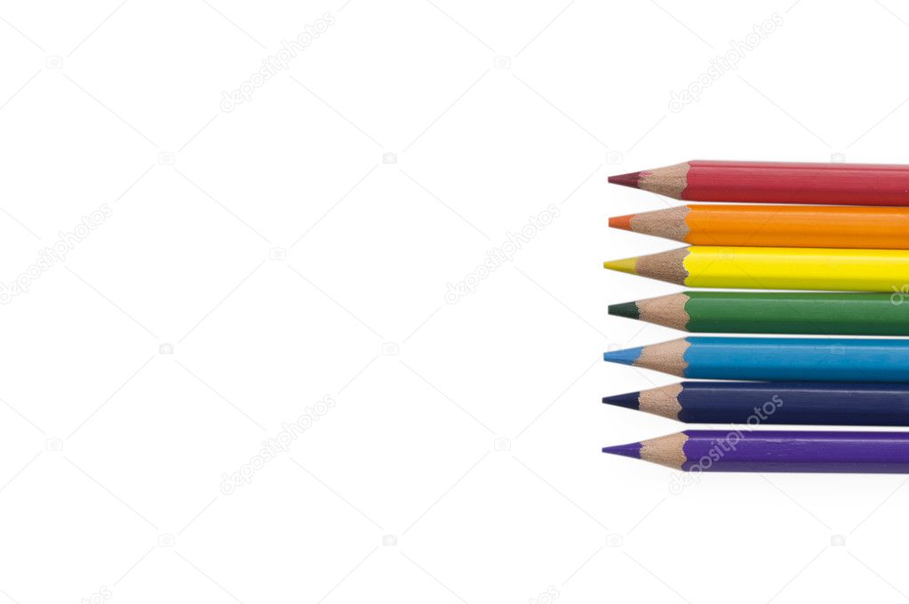 color colourful pencil background inline rainbow color