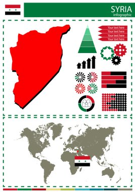 vektör Suriye illüstrasyon ülke ulus ulusal kültür concep