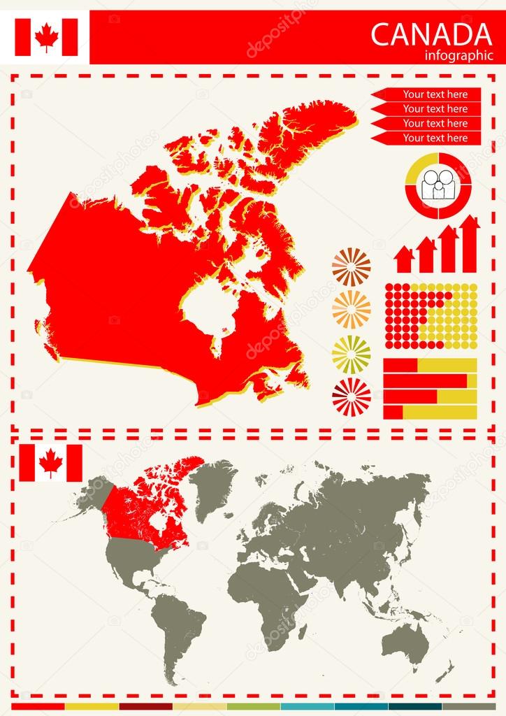 vector Canada illustration country nation national culture conce