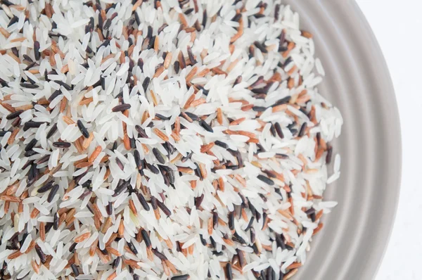 水稻餐食物生料的制备彩色种子概念 — 图库照片