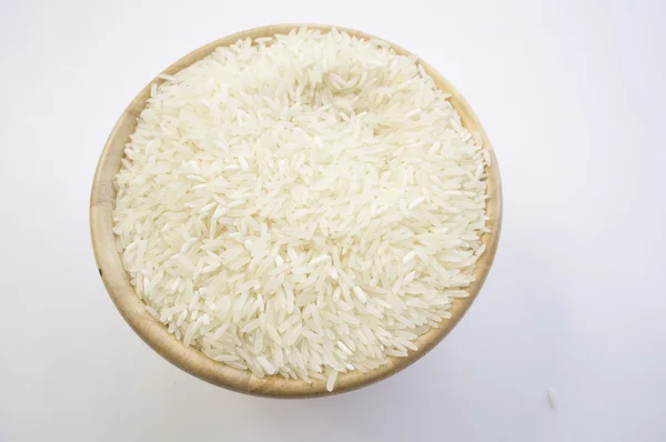 Jasmin thailändska röda långkornigt ris koncept — Stockfoto