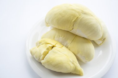 Durian kabuğu tropikal meyve kokusu lezzetli Kral kavramı