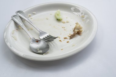 boş tabak tablo kaşık çatal kavramı yapılır