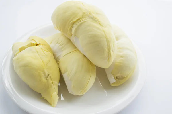 Durian peel tropical fruit smell tasty king concept — стоковое фото