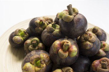 mangesteen meyve mor Menekşe arka plan kavramı