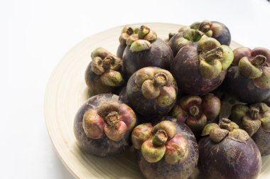 mangesteen meyve mor Menekşe arka plan kavramı