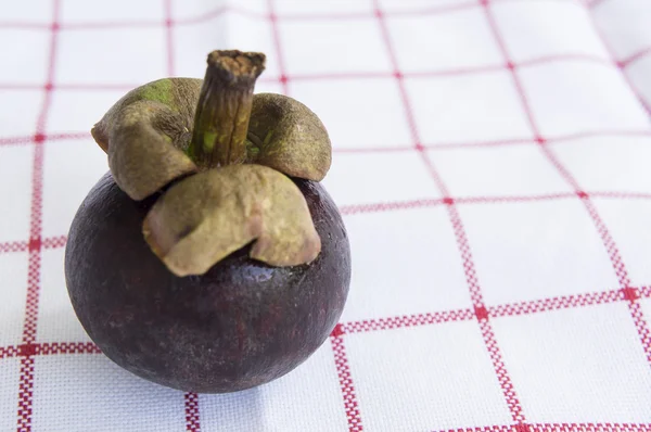 Mangesteen frutta viola viola concetto di sfondo — Foto Stock