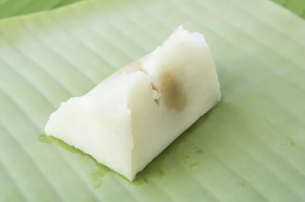 Sweet Thai pisang konsep santan kelapa — Stok Foto
