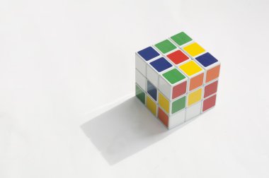 Rubik küp beyin hobi Oyunlar editoryal kavram bulmaca