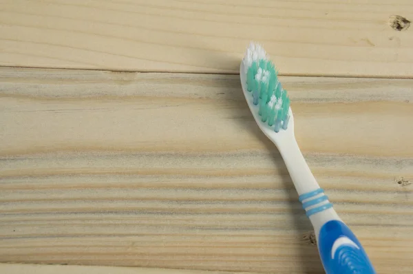 Toothbrush brush held hold dental dentist handhold concept — Stock Photo, Image