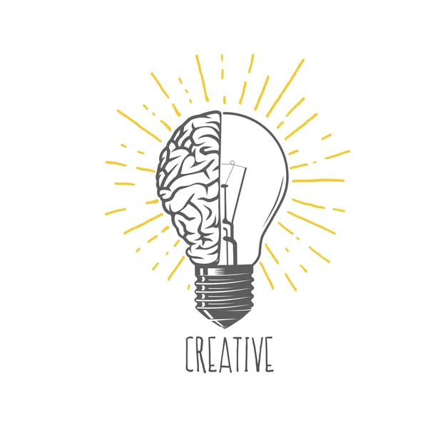 Creative idea. Brain storm. — Stock Photo, Image